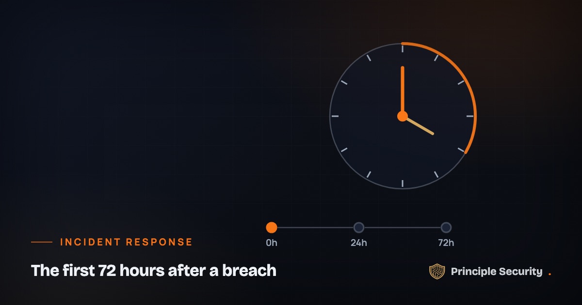 The Post-Breach Checklist: What to Do in the First 72 Hours